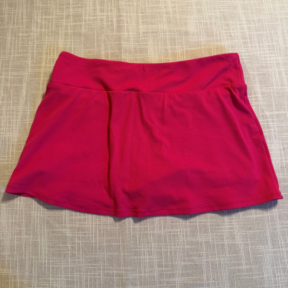 Tommy Bahama Pink Waffle Knit Active Skort SS200298 Womens Medium